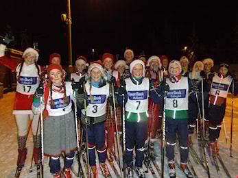 Julesprint på Liatoppen